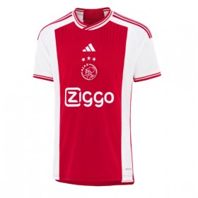 Herren Fußballbekleidung Ajax Heimtrikot 2023-24 Kurzarm